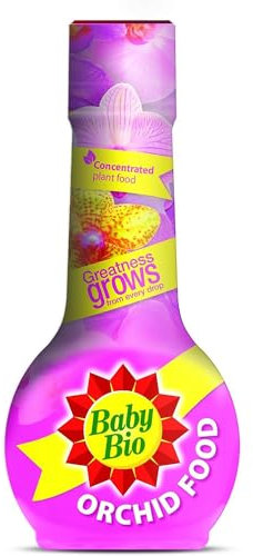 AMK® Baby Bio Orchid House Plant Concentrated Food Feed Care Fertiliser 175ml Produces Brighter Stronger Blooms