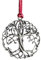 LEMCC Weihnachtsbaum-Anhänger, Massiver Zinn-Weihnachtsbaumschmuck, Doppelseitiger Handgefertigter Hängender Zinn-Weihnachtsschmuck, DIY-Bastel-Hängedekoration, Zuhause, Party, Partygeschenke(#1)