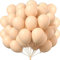 luftballons matt apricot aprikose- 50 Stück Luftballons - 30 cm/12 zoll, Helium Luftballons Geburtstag, Helium Ballons Geburtstag, Regenbogen Luftballons Für Geburtstagsdeko, Luftballons Hochzeit