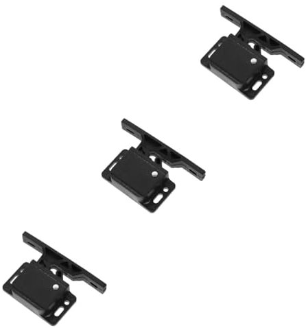 Gatuida 3 Sätze Halteriegel Für Rv Schranktür Rv Schubladentürriegel Schubladentürriegel Schranktür Push to Open Riegel Schubladenriegel Schranktürriegel Schrankriegel Und