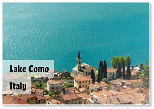Kühlschrankmagnet Blue Water of Lake Como
