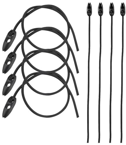 8 Pièces Tendeur Velo, Sangle Elastique,40/50 cm Tendeur Voile Ombrage, Sandow pour Bache, Tendeurs Elastique, Sangle Élastique Réglable, Tendeur Cable pour Panneaux D'avertissement, Cadres de Vélo