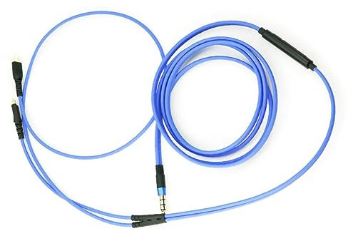 DBEIXIWEI 4ft/1.2m Headphone Volume Remote & Mic Cable Cord for Sennheiser HD25 HD 25-1 HD25-1 II HD25-13 HD25-C