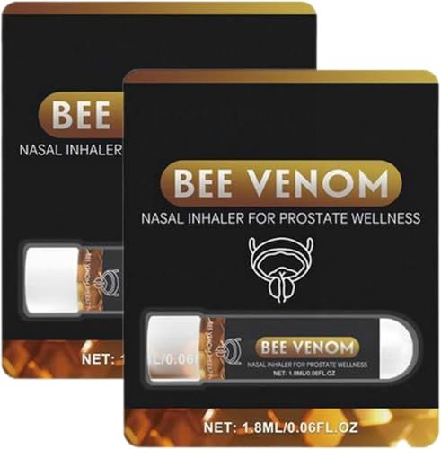 2 Piezas Inhalador Nasal Oveallgo BeeBoom | Inhalador Nasal Natural 1,8 Ml | Inhalador Nasal Para El Bienestar La Próstata, Mejora La Circulación Sanguínea, Limpia La Nariz Y Disfruta Del Aire Fresco