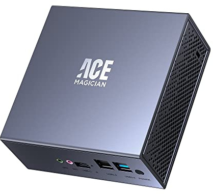 ACEMAGICIAN AD03 Mini PC Ιntel 12th Gen Alder Lake Ν95 (up to 3.40Ghz) 16GB DDR4 512GB SSD Business Mini Computer with Win 11 Pro