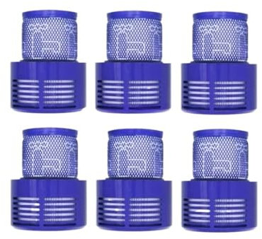 Compatibile con Dyson V10 Sv12 Cyclone Animal Absolute Total Clean Cordless Aspirapolvere, Sostituisci il filtro Lavabile Grande Unità Filtro(L)