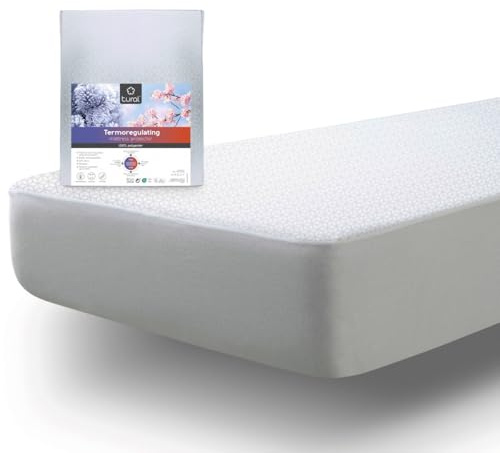 Tural - Matratzenschoner Thermoregulierend PCM Kühlender Effekt Reduziert Wärme und Schweiß Oeko-Tex (140x190/200cm)
