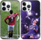 TBNMBGY 2 Stück Handyhülle für iPhone 12/12 Pro Hülle 6.1, Fußball Legend Player Cool Mode Sport 7 Muster Case Weich Silikon Stoßfest Cover Schutzhülle für Fans, Jungen