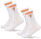 Bafiwu Aperol Geschenke Frau, 2 Paar Aperol Socken Damen 36-42, Socken Aperol Spritz Damen Lustige Tennissocken mit Motiv Witzige Sportsocken Holy Aperoli Kostüm Accessoires