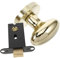 DIYEAH 1 Set Serratura Invisibile per Porte Interne Ed Esterne Design e Resistente Facile Installazione Adatta Porte Spessore Completo e Pomelli per Armadi e