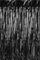 PartyDeco Rideau de porte guirlande noir 100 x 200 cm
