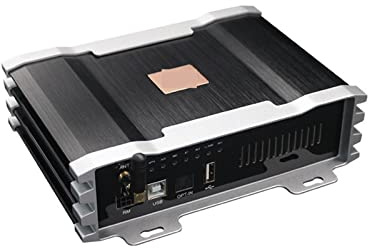 ZKLGS HiFi-Verstärker 4 Ch Automotive Autoverstärker 12 V 8-Kanal-Stereo-DSP-Audioprozessor-Subwoofer-Verstärker for Auto-Sound