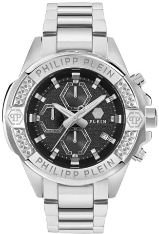 Philipp Plein Herren-Uhren Analog Quarz