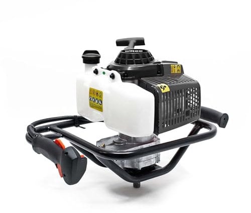 Taladro de tierra Ahoyador Motor 63cc 3CV 2.2kW Gasolina Plantador Cavahoyos Jardín Paisajística