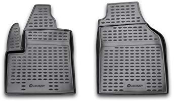 Element Passgenaue Premium Antirutsch Gummi Fußmatten - Ford Transit, schwarz
