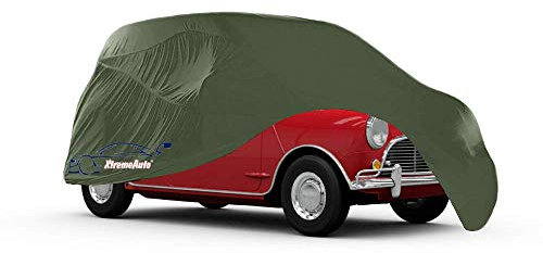 Xtremeauto Indoor Classic Breathable Soft Car Cover For Classic Rover For Mini Cooper (Green)