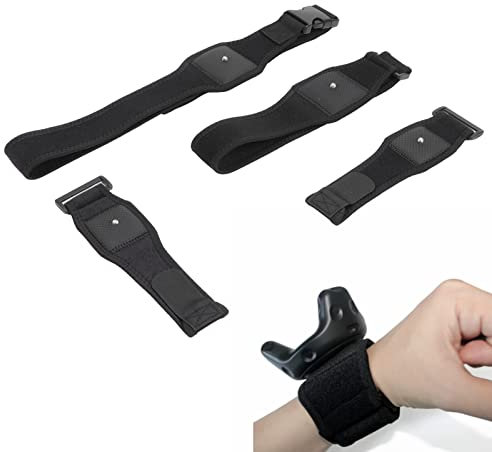 VR Tracking Belt Kit, mit Nylon Klettverschluss, Full Body Tracking VR Gürtelset, Waistband Wrist Strap Headband, Komfortabel zu Tragen, für Trackers