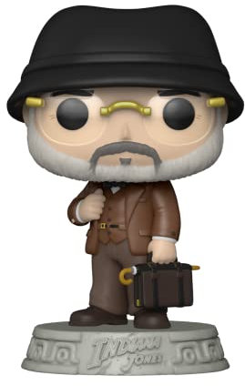 Funko Pop! Movies: Indiana Jones - Henry Jones Sr - Raiders of The Lost Ark - Vinyl-Sammelfigur - Geschenkidee - Offizielle Handelswaren - Spielzeug Für Kinder und Erwachsene - Movies Fans