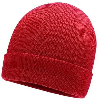 Gadgets Mafia Gorro unisex de forro polar, unisex, talla única, rosso, Talla única