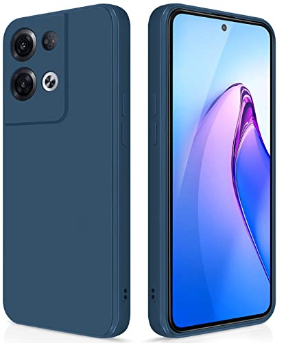 GiiYoon Hülle für Oppo Reno8 Pro, Blau