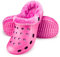 ESTRO Pantofole Donna Invernali Chiuse - Ciabatte Giardino Uomo Zoccoli Gomma con Pelo Zoccoli Donna Invernali A01 (39, Rosa)
