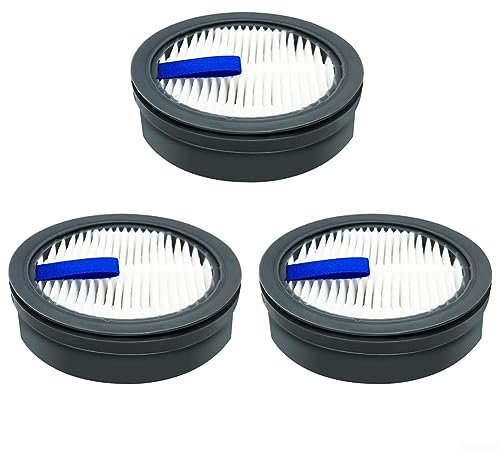 Feegow 3 Stück hochdichte Filter für A200PRO, NEQUARE S12, ORFELD B08/C10A/C10G kabellose Staubsauger, Staubsauger-Zubehör