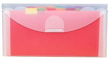 Porte-documents en accordéon extensible pour caisse, reçus, étui pour cartes, coupons R, organiseur de factures pour tiroir de fichiers de bureau