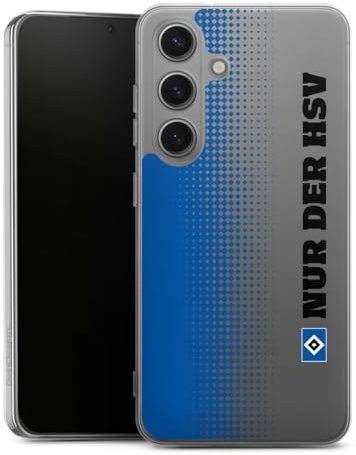 Silikon Hülle kompatibel mit Samsung Galaxy S 25 Case transparent Handyhülle HSV transparent Logo