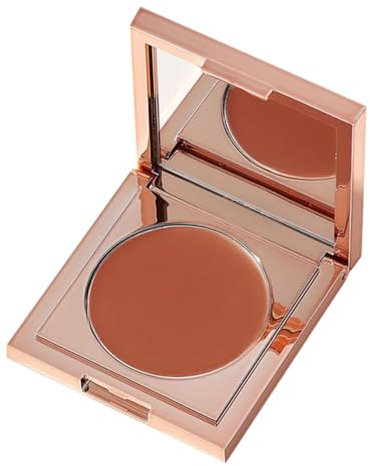 Fiorky Undereye Concealer Dark Circle Farbkorrektur Feuchtigkeitsspenstversuche for Frauen (Orange)