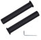 Set di manicotti adattatori per dischi pesi in plastica resistente per convertire barre standard da 1 pollice a 2 pollici, uso (48 x 200 mm)