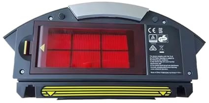DOPQJOWIB Staubbehälter, kompatibel mit Roomba, 800 900 Serie 850 860 864 870 880 885 900 960 964 966 970 975 Staubbehälter Roboter-Staubsauger-Mülleimer