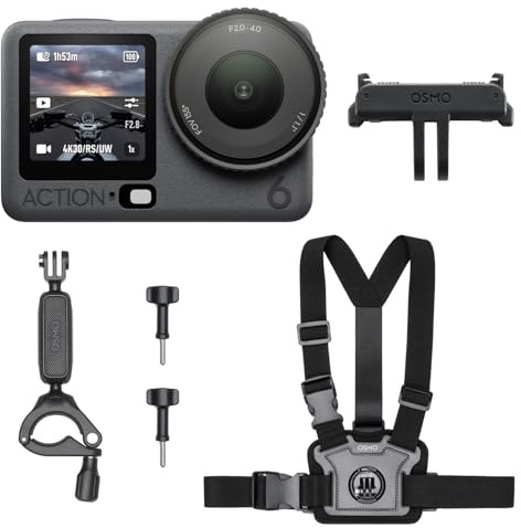 DJI Osmo Action 6 Combo Moto/Mountain Bike, action cam 8K