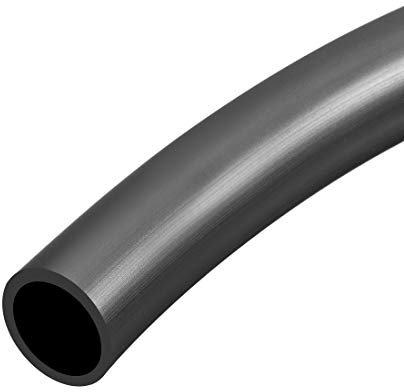 uxcell Fuel Line Hose Oil Tube, 12mm ID x 16mm OD 10ft Rubber Water Hose Engine Pipe Tubing Black
