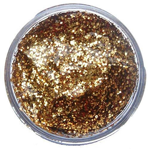 Be-Creative Peinture à Paillettes pour Le Visage, 12 ML, Unisexe, pour Adultes et Enfants (Rouge doré)