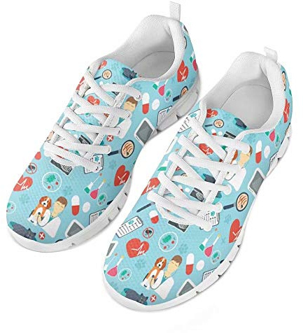 chaqlin Baskets Mode Chaussures de Sport Femme Running Léger Respirantes Course Sneakers Multisports Outdoor Casual des Chaussures