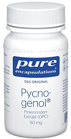 Pure Encapsulations - Pycnogenol 50mg - Pinienrinden-Extrakt - 60 Kapseln