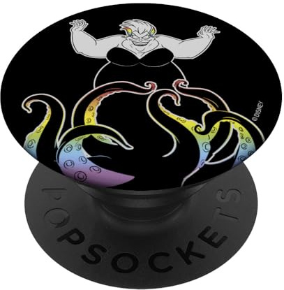 Disney Villains Ursula Rainbow Tentacles PopSockets Klebender PopGrip