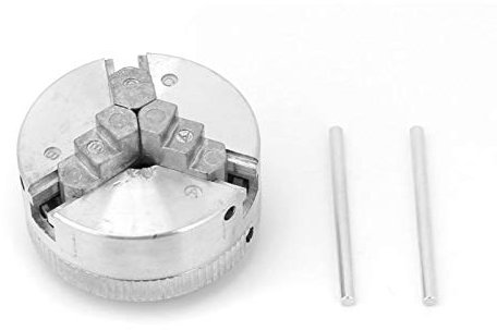 Mandrino per Tornio, Mini Mandrino per Tornio a 3 Griffe Z011 Morsetto per Mandrino a 3 Griffe in Lega di Zinco Accessorio per Mini Tornio in Metallo Ampia Gamma di Serraggio Morsetto per Mandrino a T
