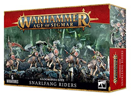 Games Workshop - Warhammer - Age of Sigmar - Gloomspite Gitz: Snarlfang Riders (2023)