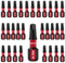 GEINXURN Impact Tough #2 Square 2 in. Insert Driver Bits,30Pack Magnetic SQ2 Screwdriver Bits Set 1”Long Power Bits,Bulk
