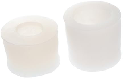 Operitacx 2St Formen für Weihnachtskerzen Weihnachtskerzenform Silikonform für Weihnachtskerzen kerzenform selber machen Form zur Kerzenherstellung Silikonformen die Weihnachtskerze DIY-Form