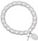 Zernblend Jungfrau Maria Armband, Perlenarmband mit Kreuz, Armband Kommunion Mädchen, Geschenke zur Erstkommunion