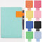 Luxiremi 10 Pcs Pen Loop Holder Self Adhesive Leather Pen Holder Notebook Self Adhesive Pen Ring 10 Colors Pen Ring Elastic Pen Holder Suitable for Tablet, Diary, Calendar, Notebook