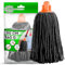 Universelle Noir Tête de Serpillere Microfibre a Une Longueur de 30 cm 160 g - Onix Tech