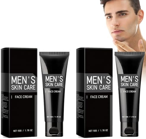 Getönte Feuchtigkeitscreme für Herren - Aufhellende Foundation Creme, Frischer Concealer - 2pcs Men's Makeup Cream