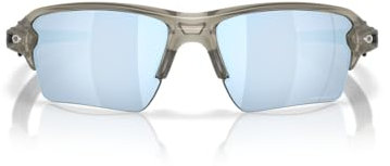 Oakley Lunettes de soleil Oo9188 Flak 2.0 XL pour homme, Encre gris mat/Prizm Deep Water Polarized, 59 mm