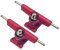 Qwertfeet Finger Skateboard mit Neuem Hanger und Base für Professionelle Finger Skateboards Rot