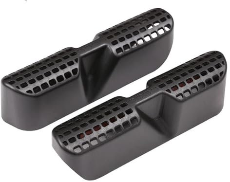 Rejilla Ventilación Coche Cubierta De Ventilación De Aire Acondicionado para Asiento Trasero De para B&MW E87 Serie 1 2004-2011
