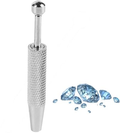 Piercing-Kugel-Greifer-Werkzeug, Piercing-Greifer-Werkzeug, Schmuckhalter, Pickup-Werkzeug, Diamant-Edelsteine, Zinkenpinzette, Catcher-Greifer mit 4 Krallen (Four-claw jewel claw (short number))