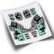 Rif:VP404 Adesivi compatibili con forcellaS bici Fox 32 SC Factory, MTB, adesivi, vinili per mountain bike (MINT)